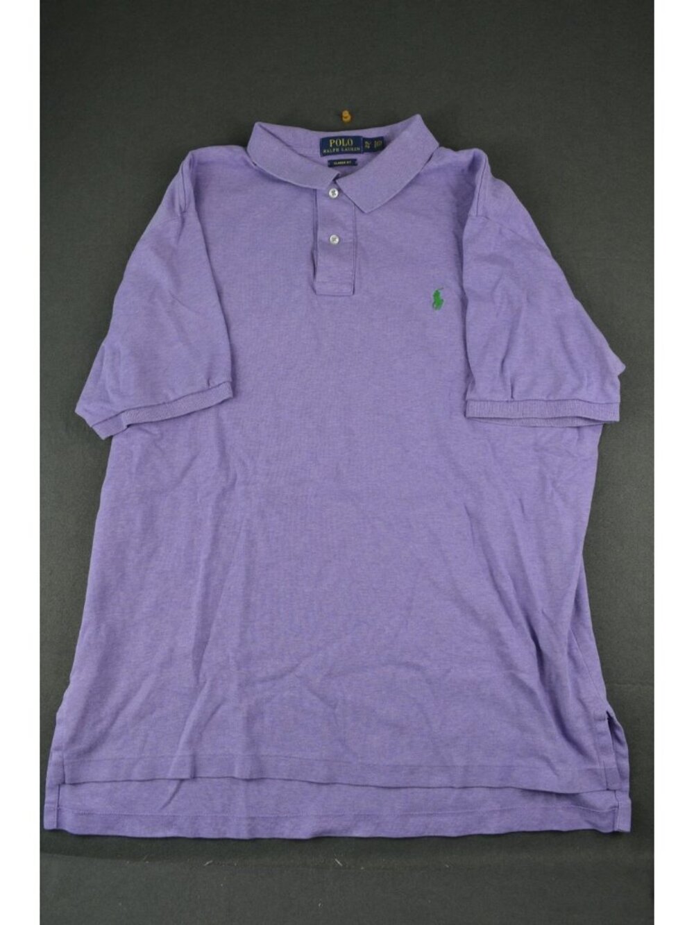 Polo Ralph Lauren Mens Purple Golf Polo Shirt Classic Fit Short Sleeve Size XL